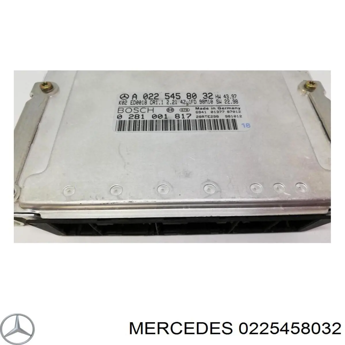 Блок управления двигателем 0265452532 Mercedes