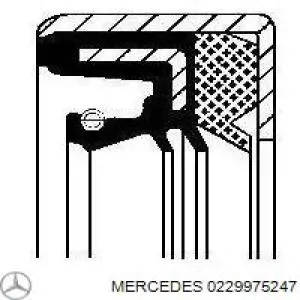 0229975247 Mercedes сальник задней ступицы