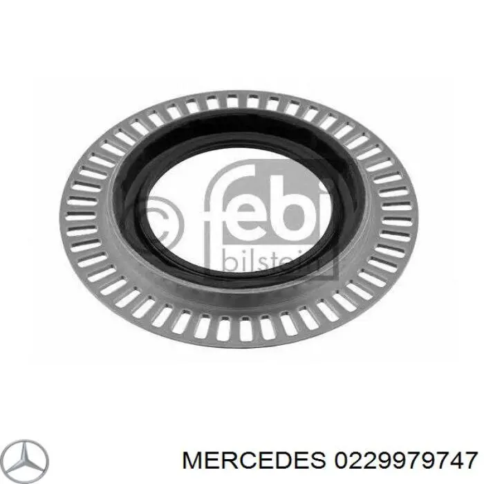 0229979747 Mercedes сальник передней ступицы
