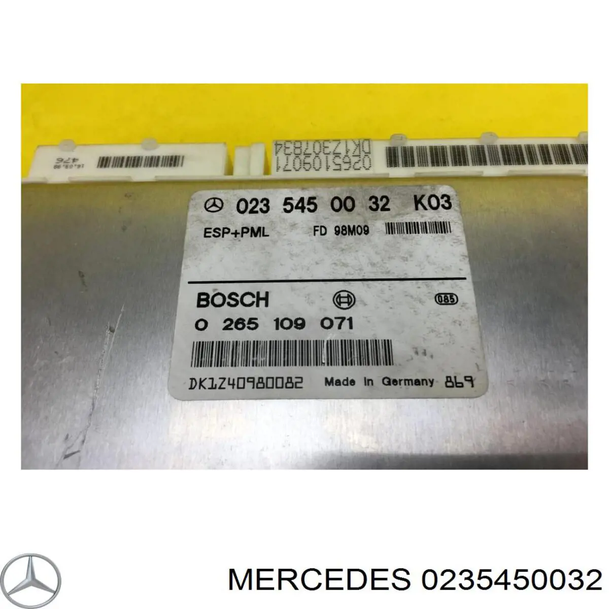 Блок управления ESP Mercedes 0165457132 цена, от 22.57 USD
