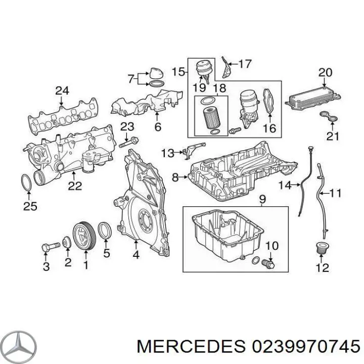 A0239970745 Mercedes 