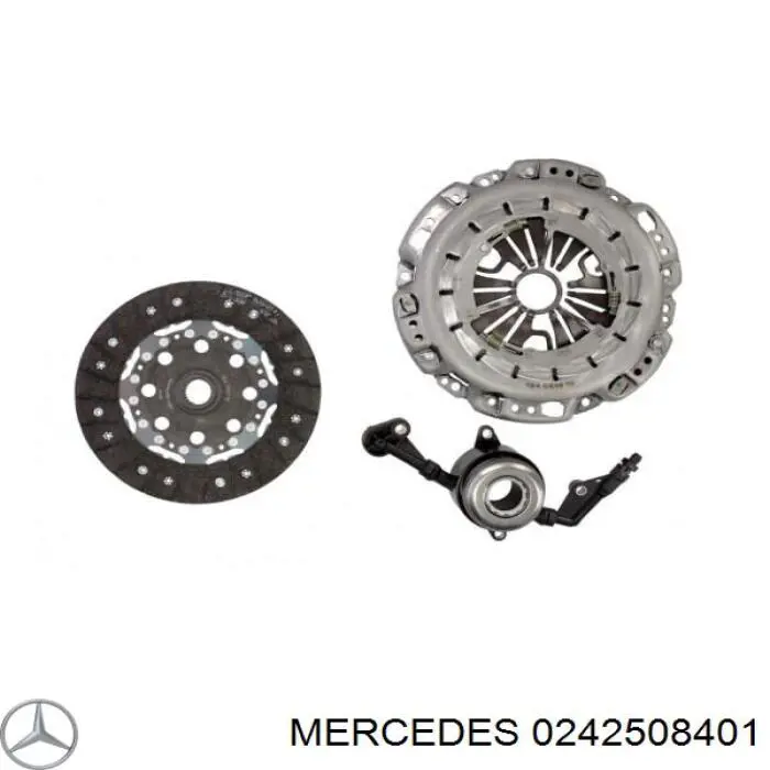 Комплект сцепления на Mercedes E W212 (Мерседес-бенц Е)