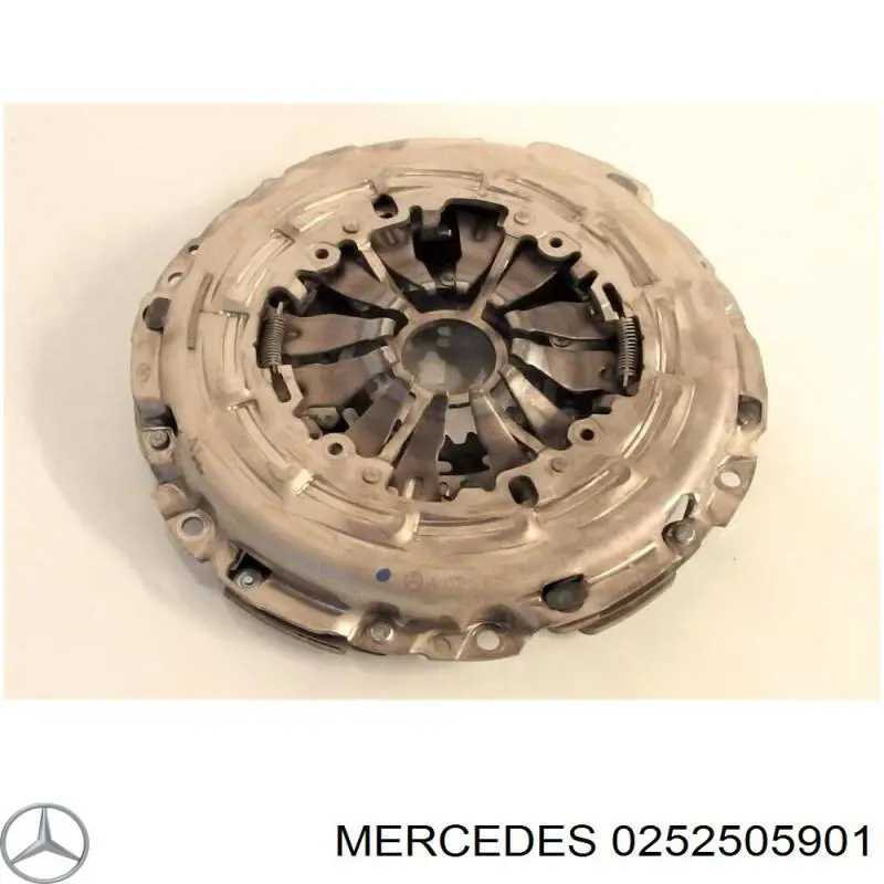 0252505901 Mercedes kit de embraiagem (3 peças)