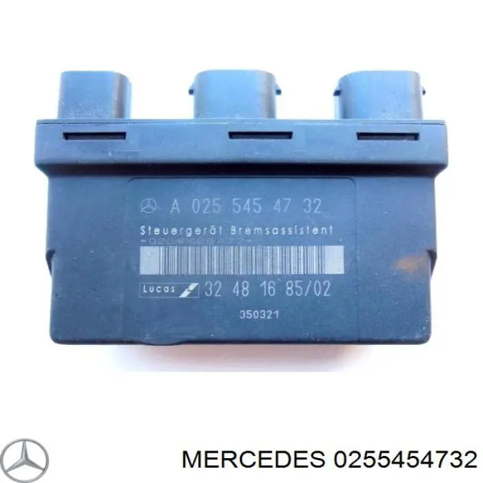 0255454732 Mercedes módulo de direção (centralina eletrônica BAS)