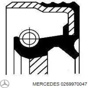Сальник хвостовика редуктора переднего моста Mercedes 0259970047 цена, от 8.55 USD