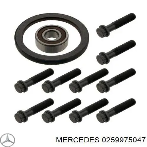 Сальник коленвала задний Mercedes 0259975047 цена, от 36.35 USD