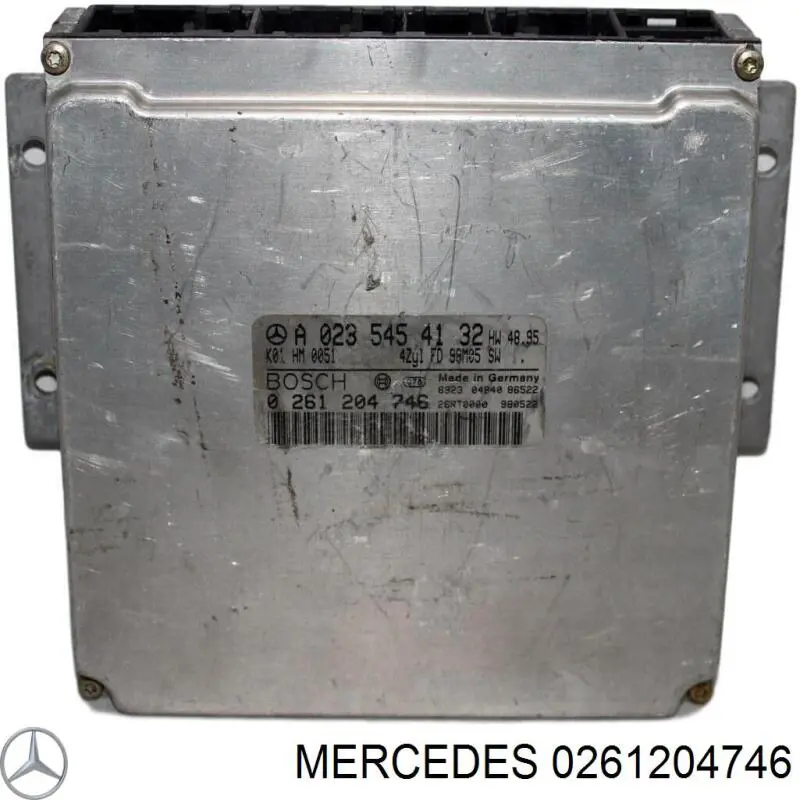 Блок управления двигателем 0235454132 Mercedes