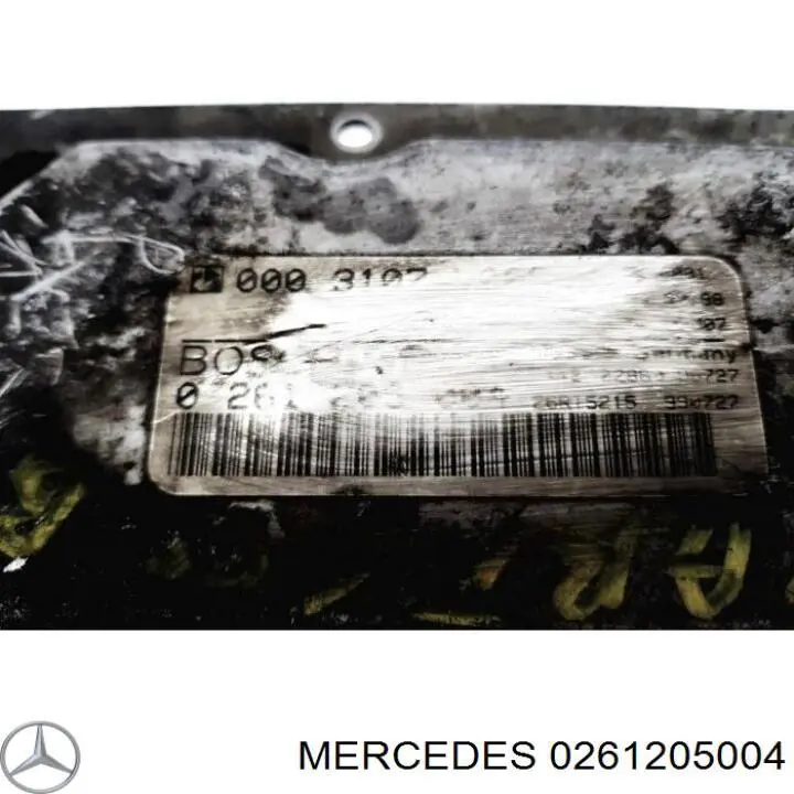 Блок управления двигателем 0261205004 Mercedes