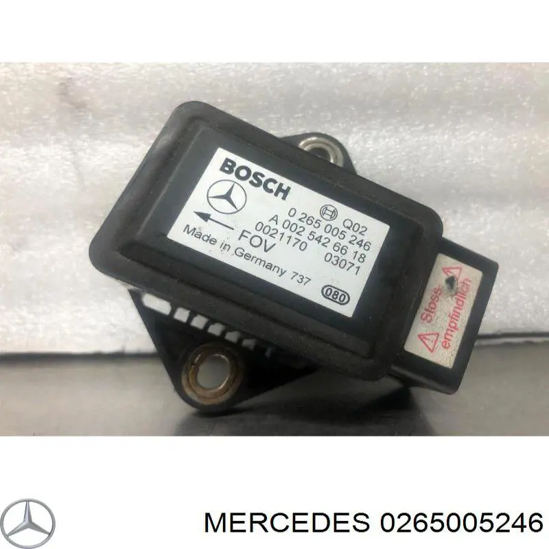 25426618 Mercedes sensor de aceleração transversal (esp)