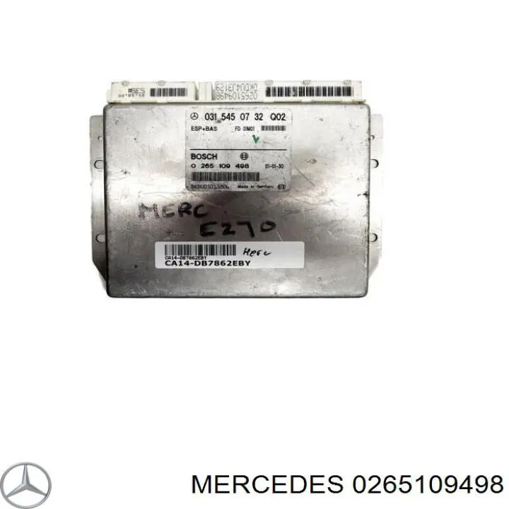 Блок управления ESP A0295455032 Mercedes