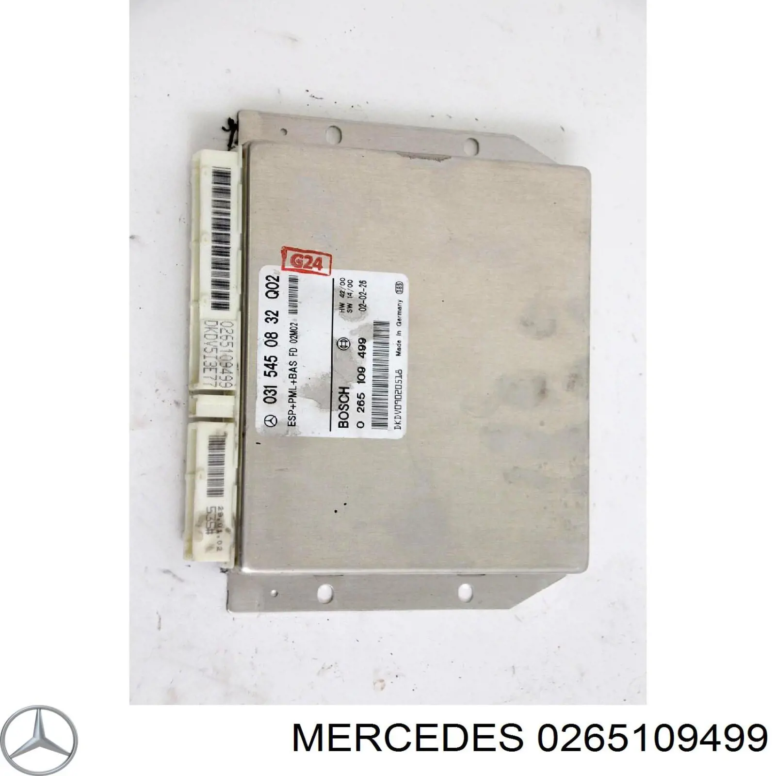 Блок управления ESP Mercedes 0265109499