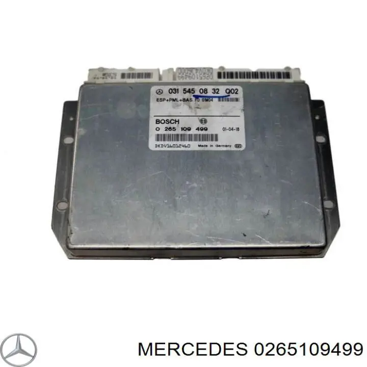 0265109499 Mercedes блок управления esp