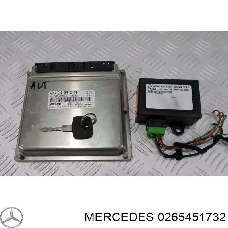 0265451732 MERCEDES Modulo De Control Del Inmobilizador original y equivalente