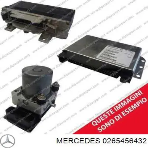 0265456432 Mercedes unidade de controlo esp