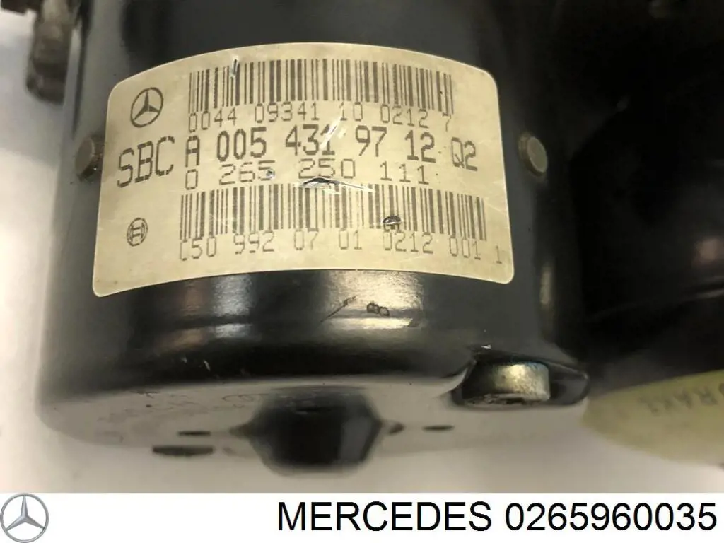  0265960035 Mercedes