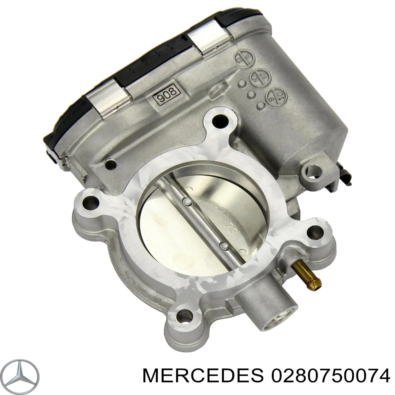 Дроссельная заслонка в сборе Bosch 0280750074 цена, от 67.72 USD