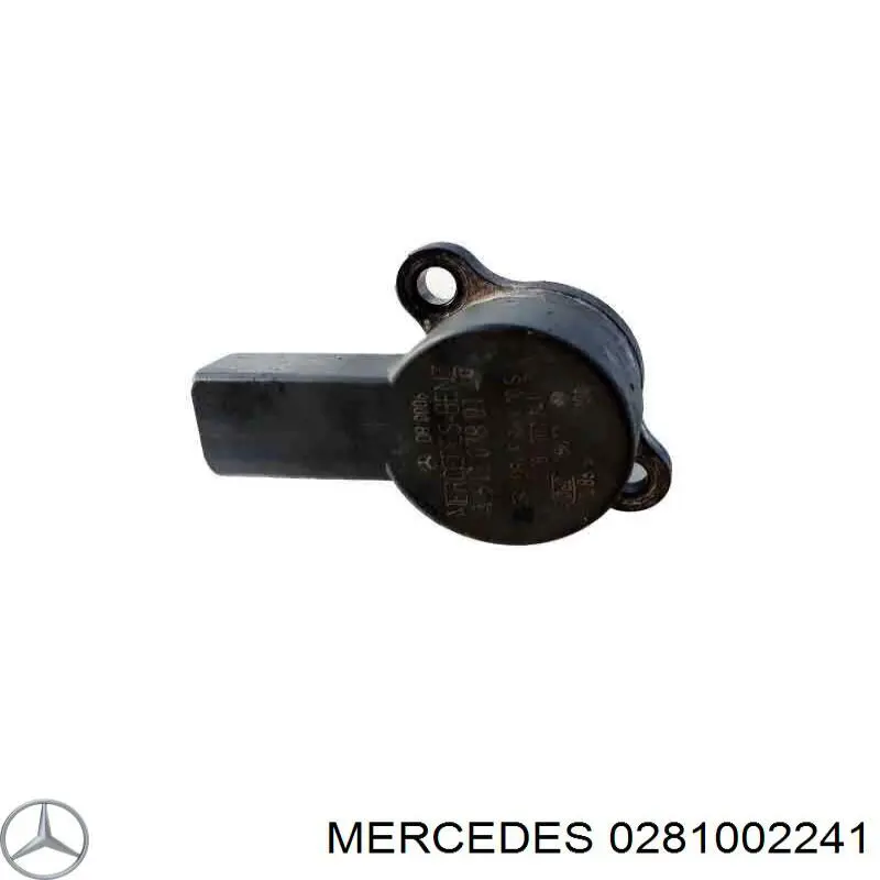 0281002241 Mercedes regulador de pressão de combustível na régua de injectores