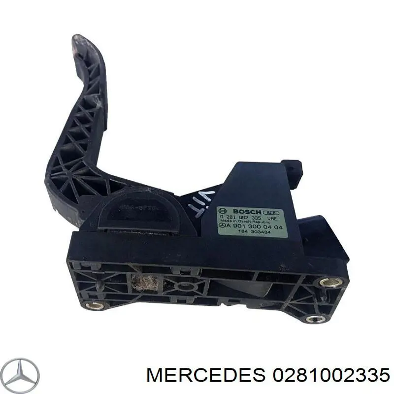 Педаль акселератора на Mercedes Sprinter (904)