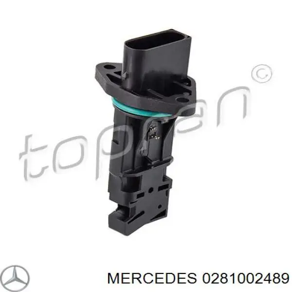 Датчик массового расхода воздуха Mercedes 0281002489 цена, от 39.69 USD
