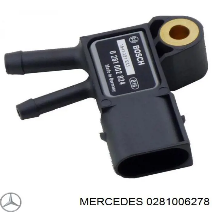 Датчик давления выхлопных газов 0281006278 Mercedes