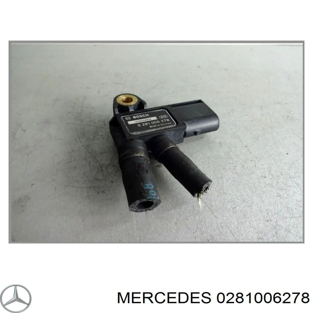 Датчик давления выхлопных газов Mercedes 0281006278 цена, от 16.47 USD