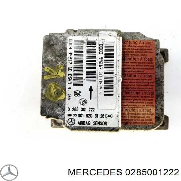 Блок управления airbag Mercedes 0285001222 цена, от 3.72 USD