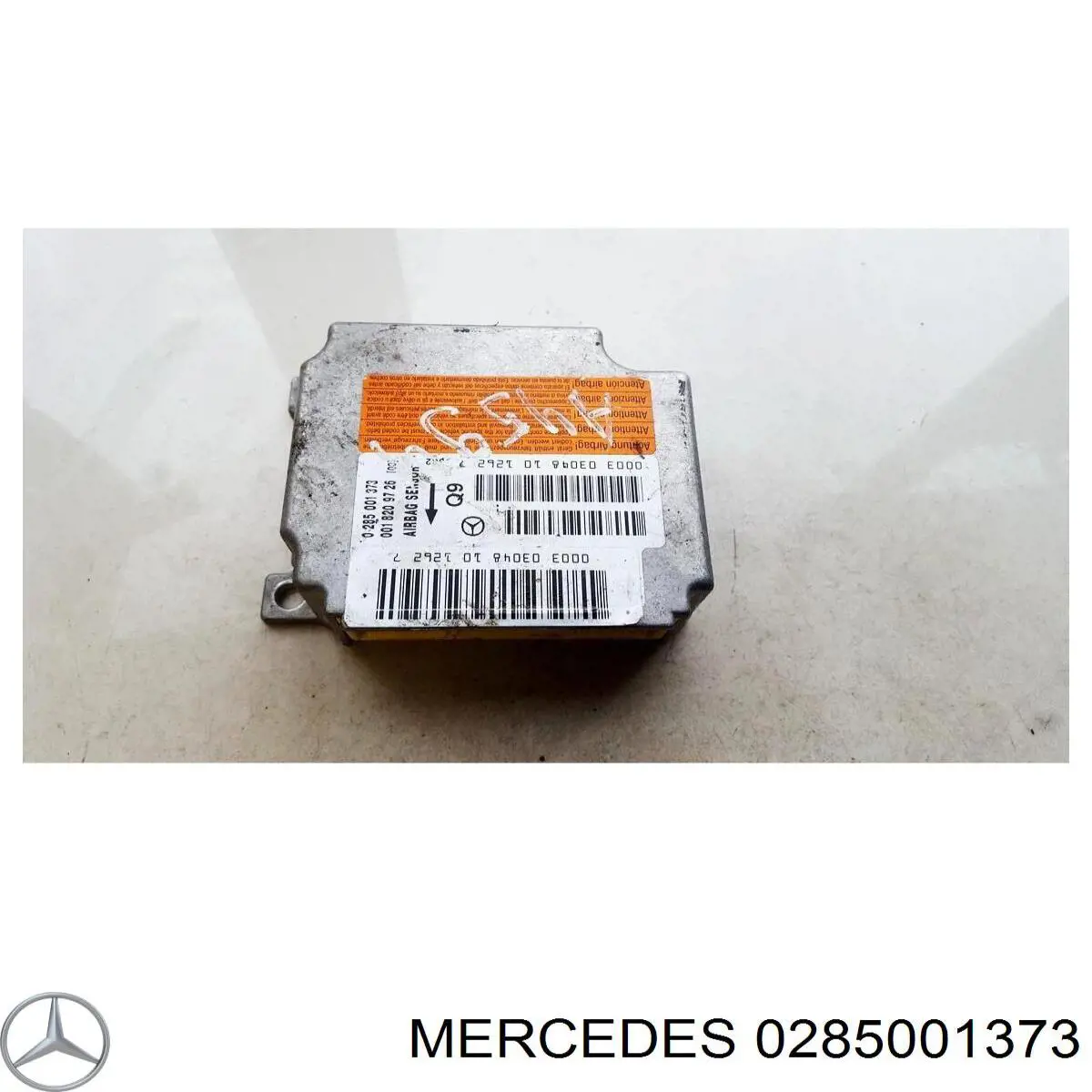 A0285001373 Mercedes Модуль-процессор управления подушкой безопасности (ЭБУ AIRBAG)