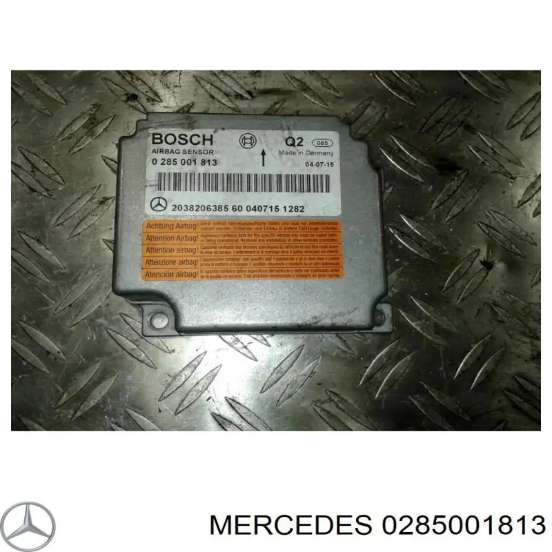 Купить 0285001813 Mercedes Модуль-процессор управления подушкой безопасности