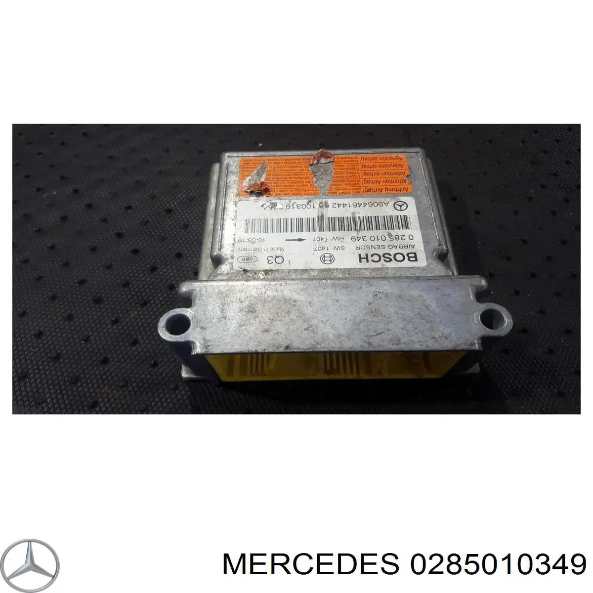 Купить 0285010054 Mercedes Модуль-процессор управления подушкой безопасности