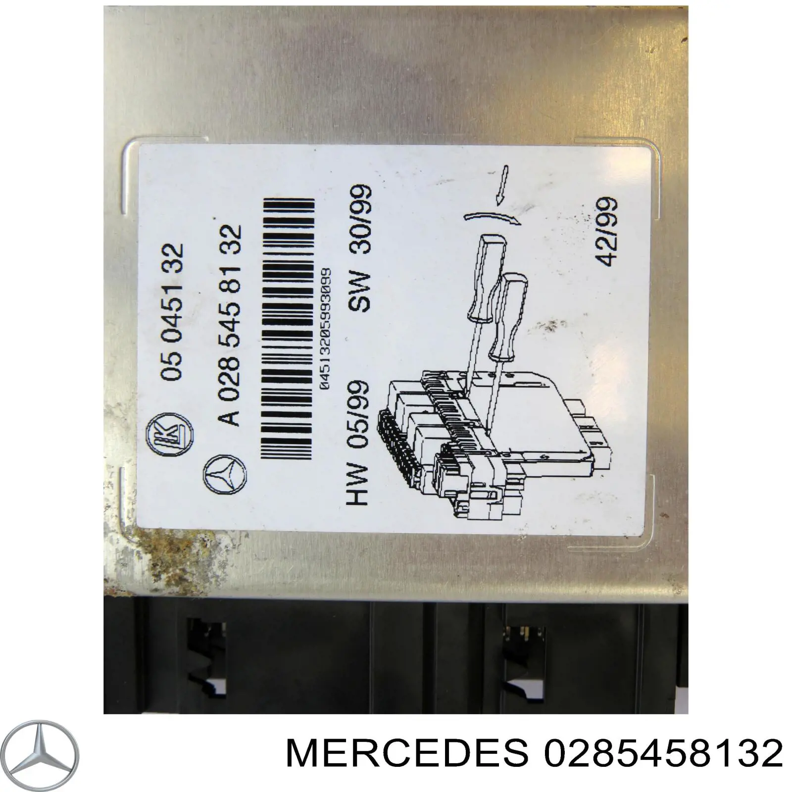 Купить 285458132 Mercedes Блок управления сигналами SAM