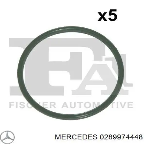 Уплотнительное кольцо (прокладка) патрубка интеркуллера Mercedes 0289974448 цена, от 5.49 USD