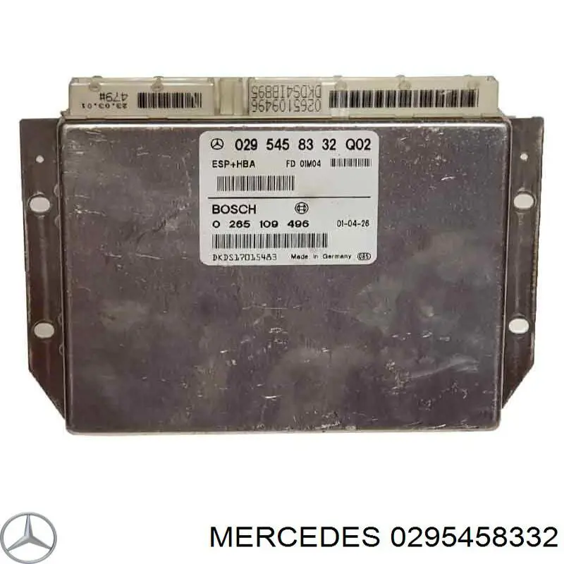 Блок управления ESP Mercedes 0295458332 цена, от 12.70 USD