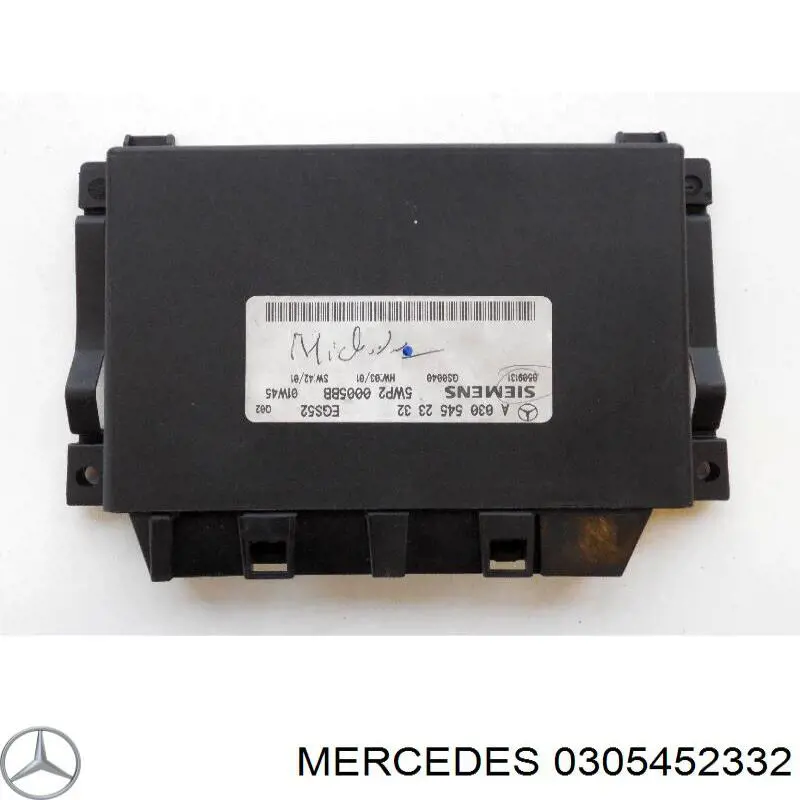 A030545233224 Mercedes módulo de direção (centralina eletrônica da Caixa Automática de Mudança eletrônica)