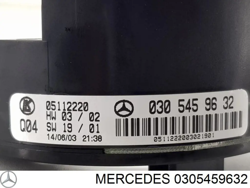 Электронный модуль рулевой колонки Mercedes 305459632