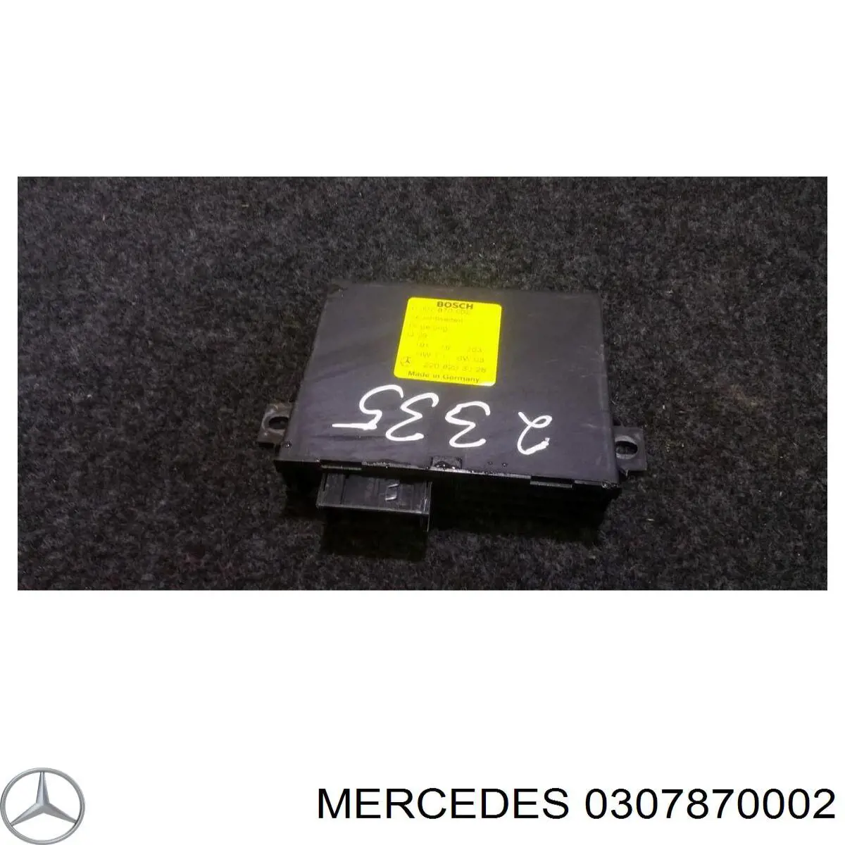  Mercedes 0307870002 цена, от 12.67 USD