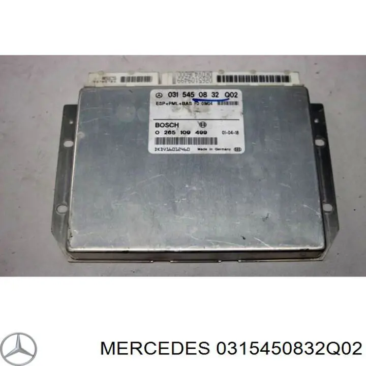 0315450832Q02 Mercedes Модуль управления ESP