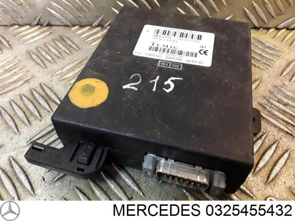 Купить 0325455432 Mercedes Блок управления пневмоподвеской