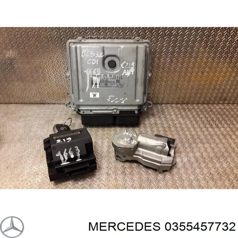 Механизм блокировки рулевого колеса на Mercedes E (W211)