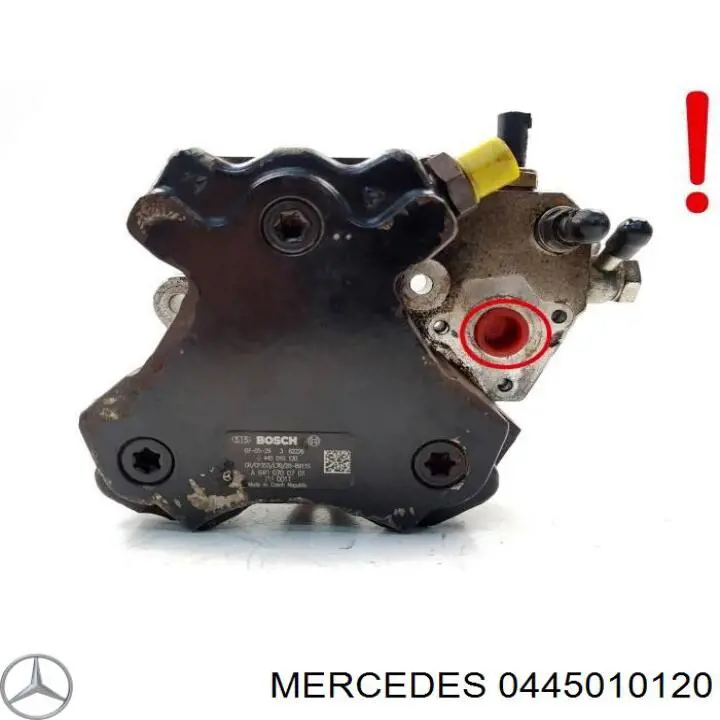 A6400700601 Mercedes насос топливный высокого давления (тнвд)