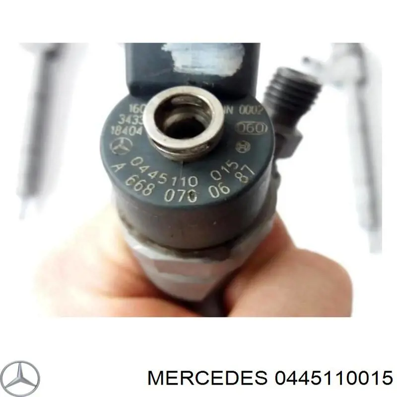 0445110015 Mercedes injetor de injeção de combustível