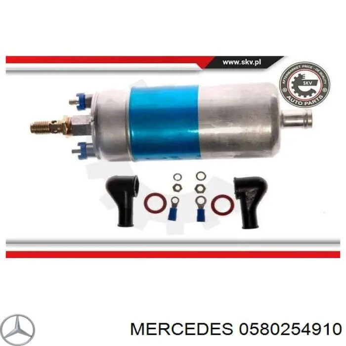 Топливный насос электрический погружной Mercedes 0580254910