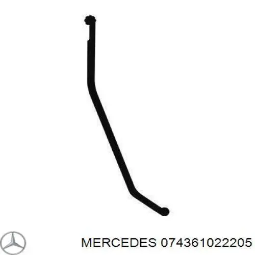 Гайка колесная Mercedes 074361022205