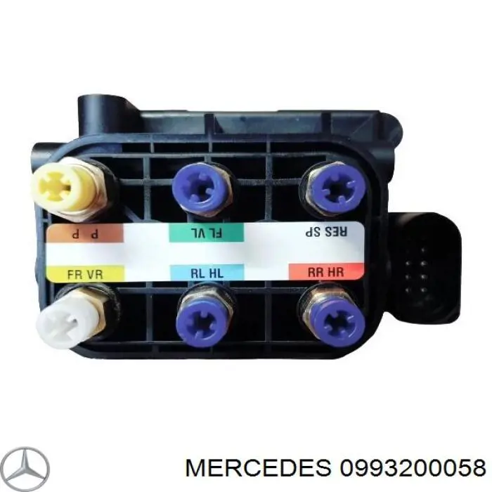 Блок клапанов регулируемой подвески 0993200058 Mercedes