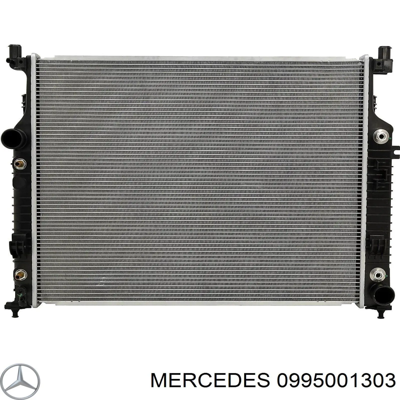 0995001303 Mercedes Радиатор основной