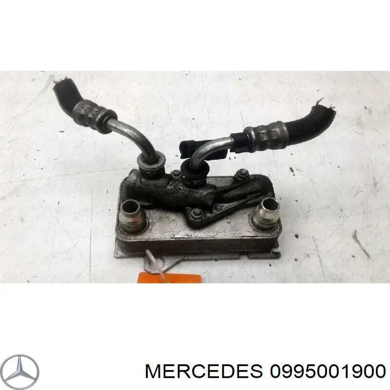 0995001900 Mercedes radiador de esfriamento, caixa automática de mudança