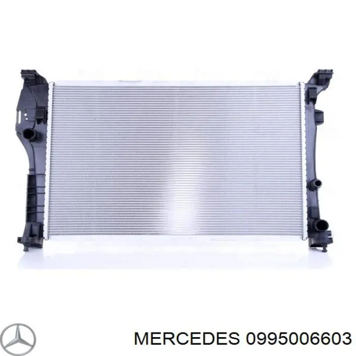 0995006603 Mercedes radiador de esfriamento de motor