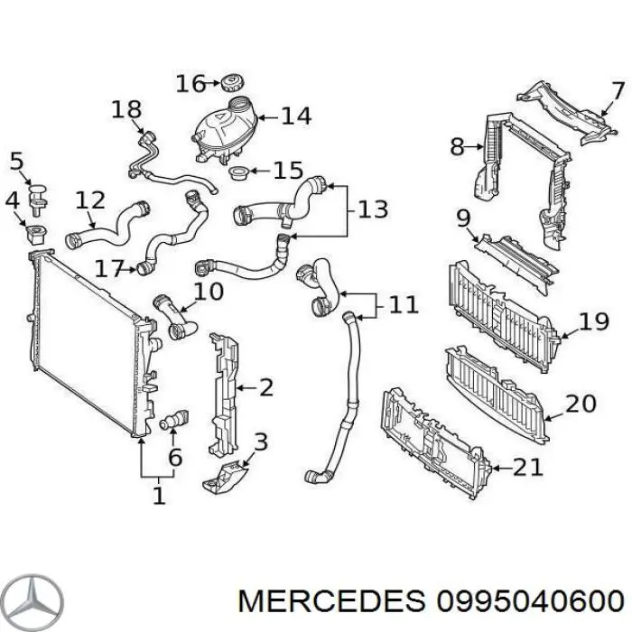  A0995040600 Mercedes