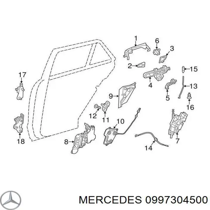  A0997304500 Mercedes