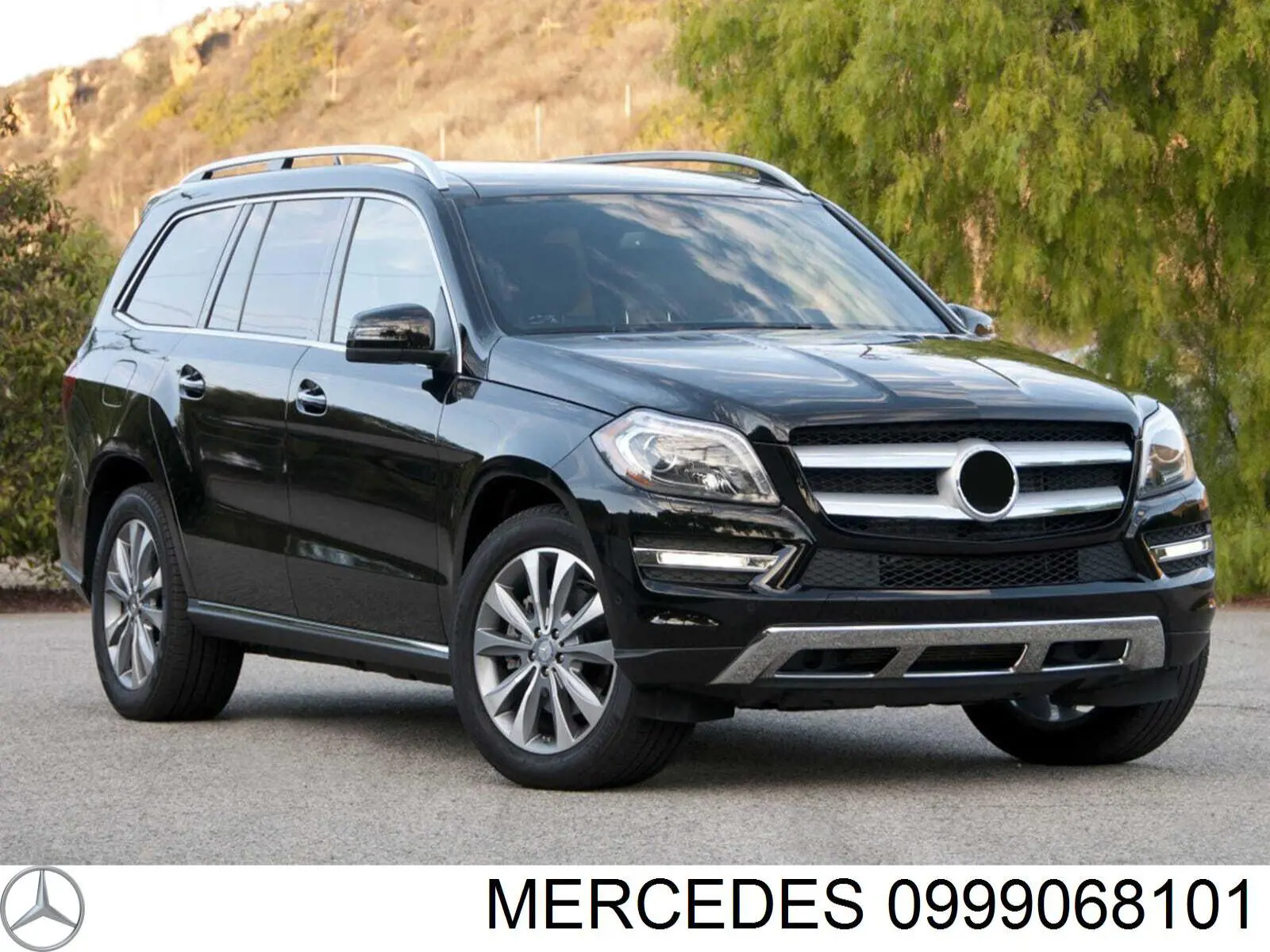 Габарит (фонарь) передний нижний левый 0999068101 Mercedes