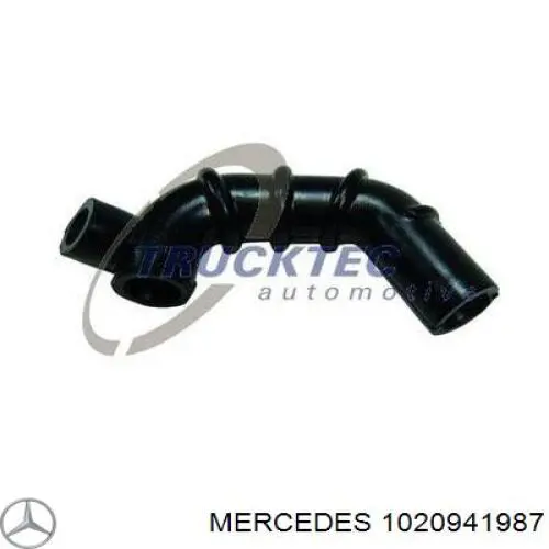 1020941987 Mercedes патрубок вентиляции картера (маслоотделителя)